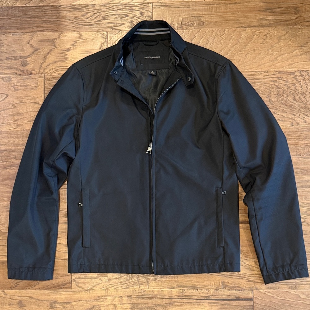 Banana Republic Men's Black Lightweight Jacket